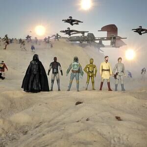 Star Wars 2013 Hasbro Mission Series Bespin 3.75” Action Figure Lot of 6 Figures